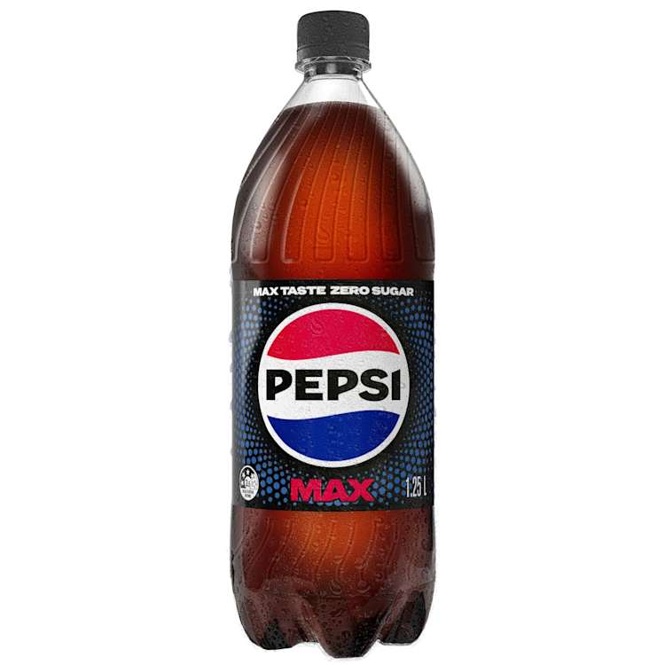 Pepsi Max Soft Drink Bottle