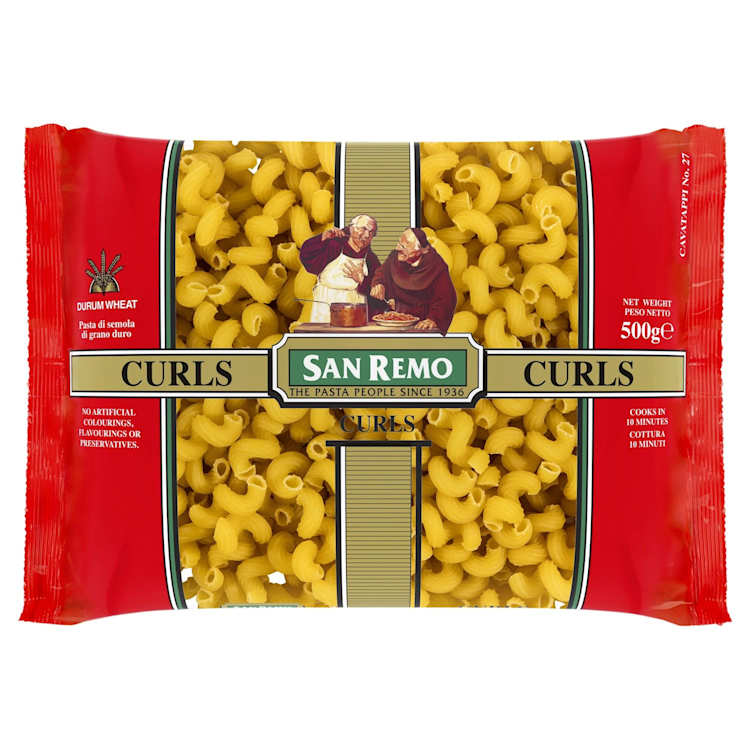 San Remo Curls Pasta No 27