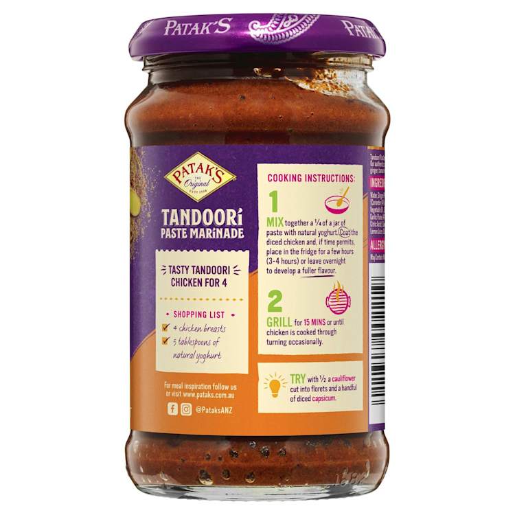 Patak's Tandoori Paste