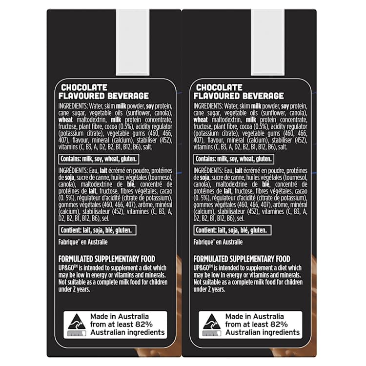 Up & Go Protein Energize Chocolate