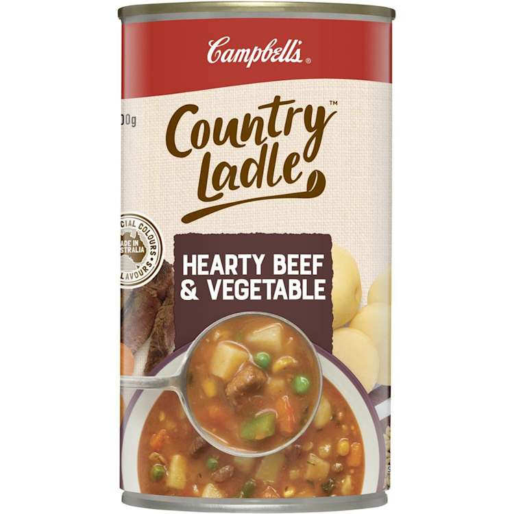 Campbell's Soup Country Ladle Hearty Beef & Vegetable