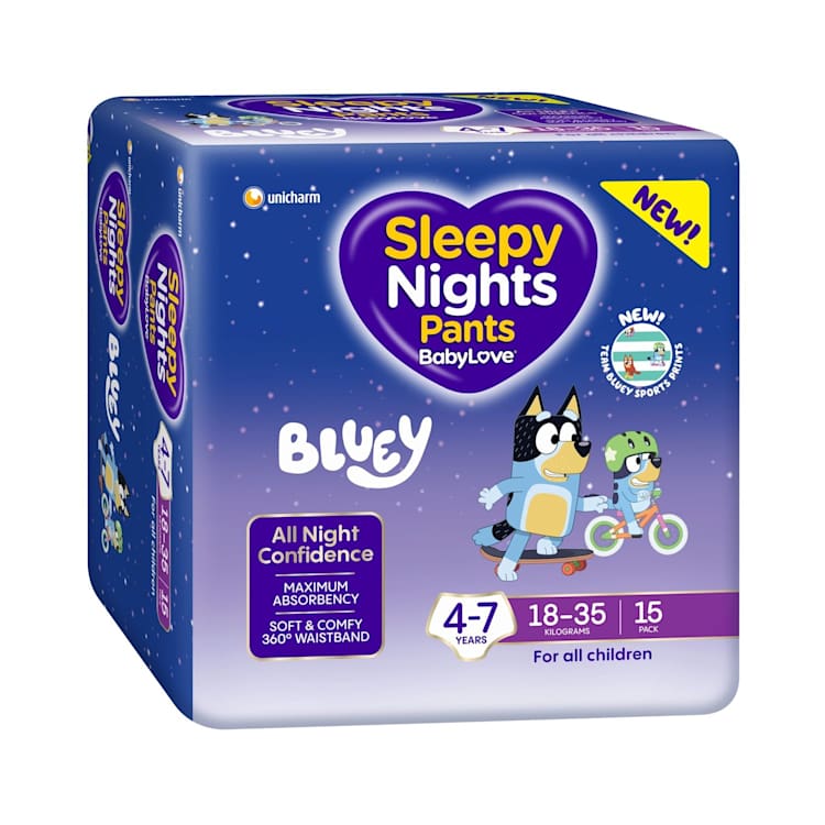 BabyLove Sleepy Nights 4-7 Years Overnight Pants