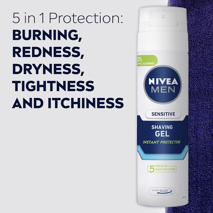 NIVEA MEN Sensitive Shaving Gel