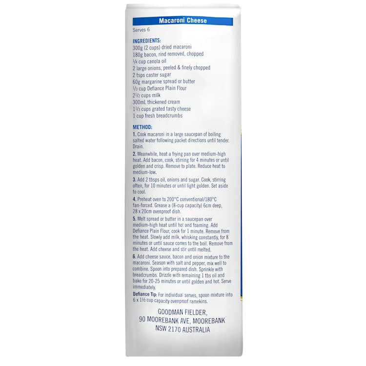 Defiance Plain Flour