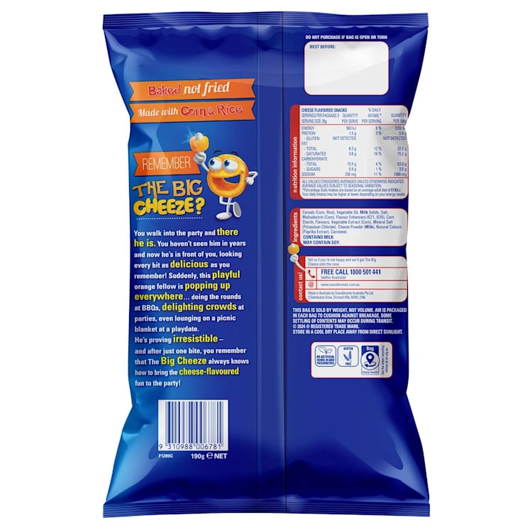 Cheezels Original Cheese