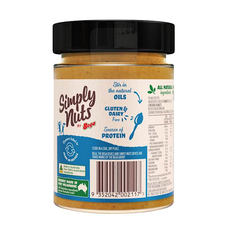 Bega Simply Nuts Smooth Peanut Butter