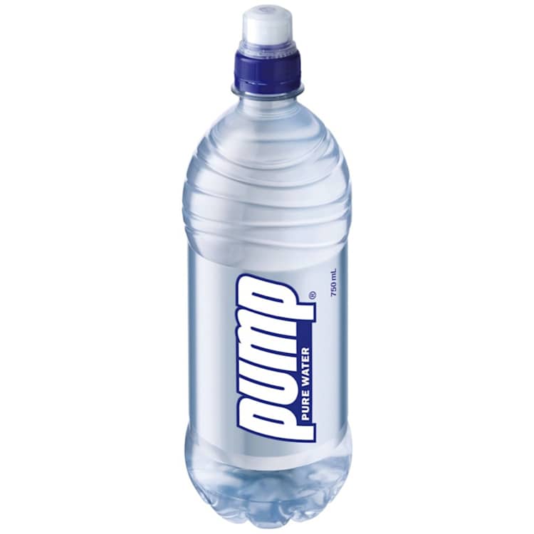 Pump Spring Water Bottle