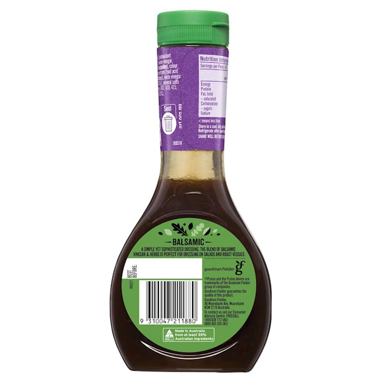 Praise Balsamic Dressing