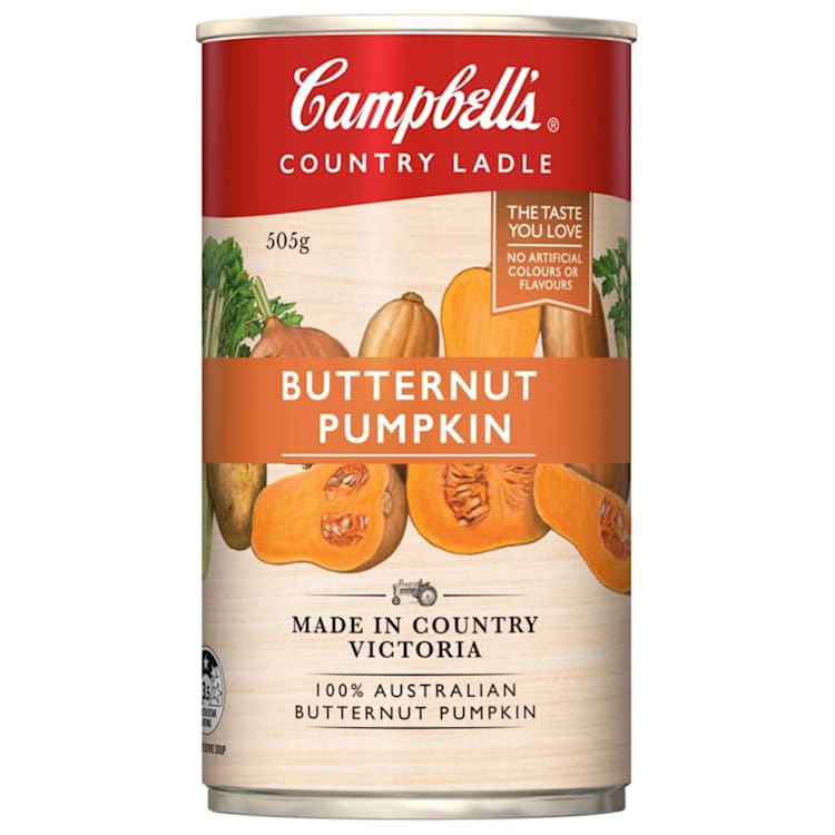 Campbell's Country Ladle Soup Butternut Pumpkin