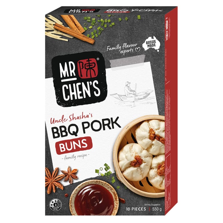 Mr Chen's BBQ Pork Buns