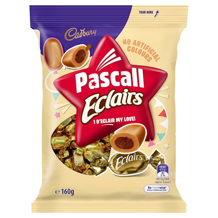 Cadbury Pascall Chocolate Eclairs