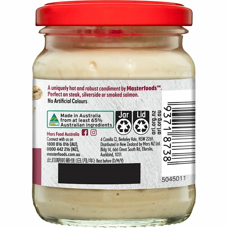 MasterFoods Horseradish Cream