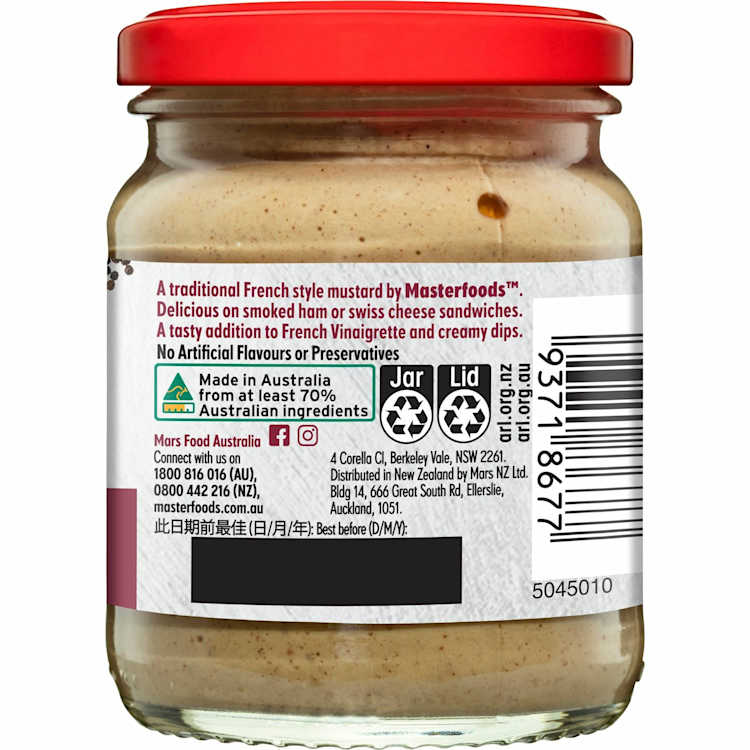 MasterFoods French Mustard