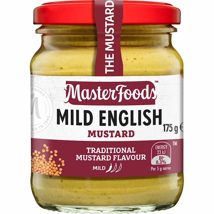 MasterFoods Mild English Mustard