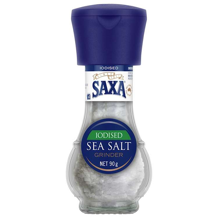 Saxa Iodised Sea Salt Grinder