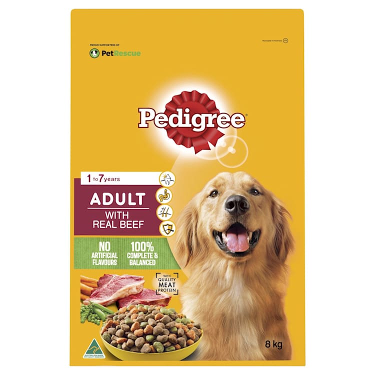 Pedigree Adult With Real Beef Dry Dog Food