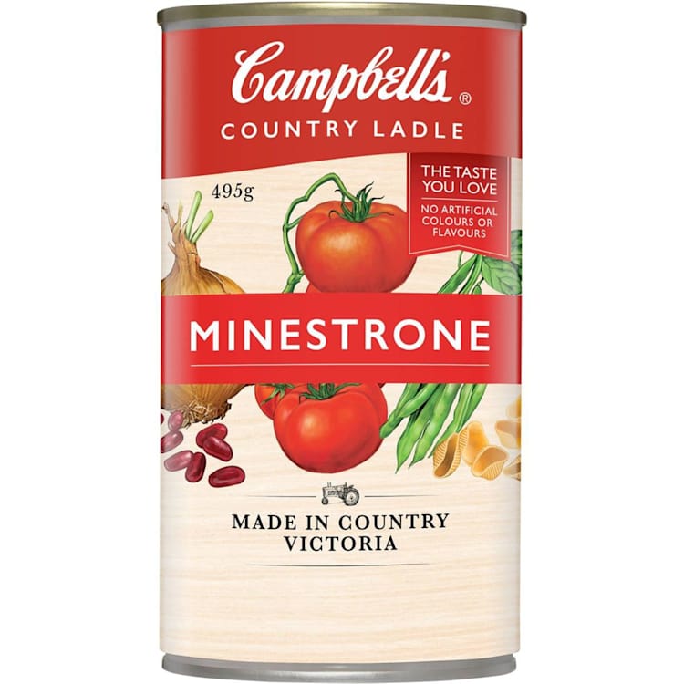 Campbell's Country Ladle Soup Minestrone
