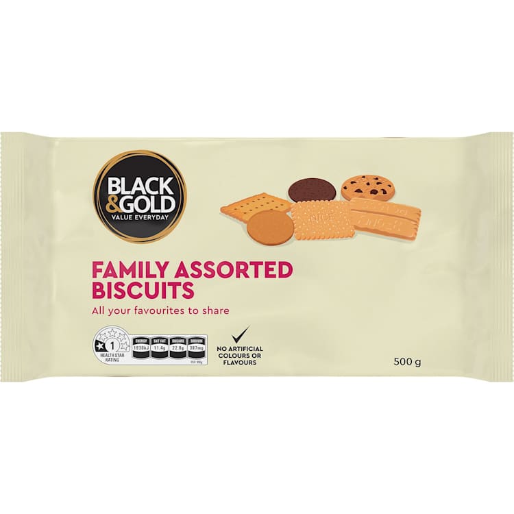 Black & Gold Biscuits Family Assorted
