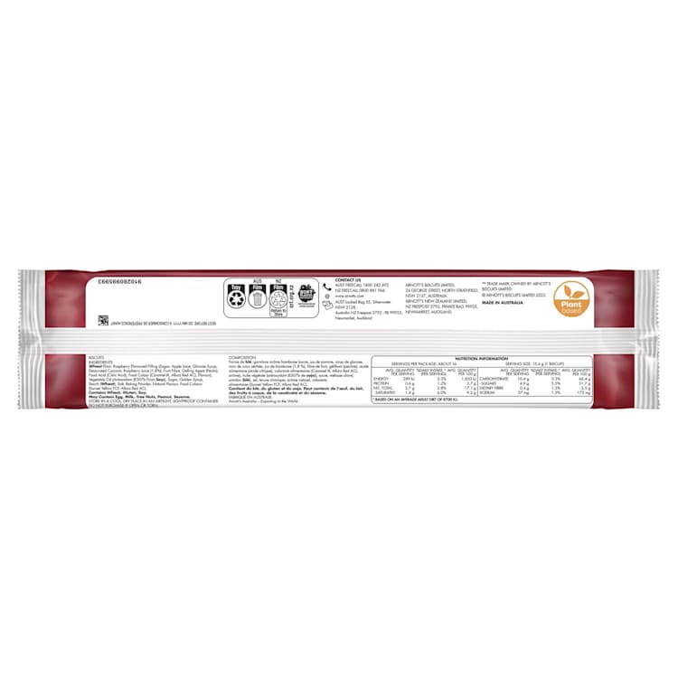 Arnott's Raspberry Shortcake