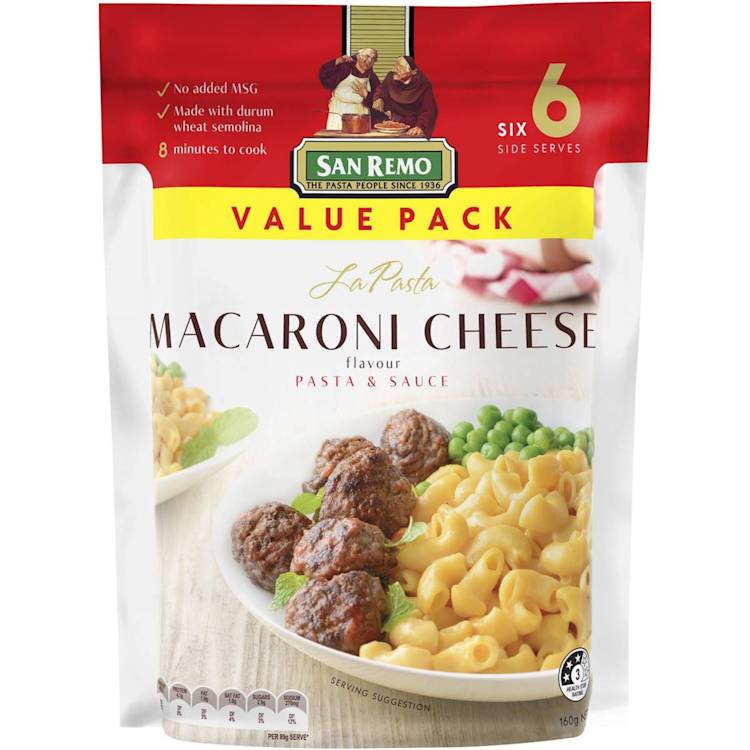 San Remo La Pasta Macaroni Cheese