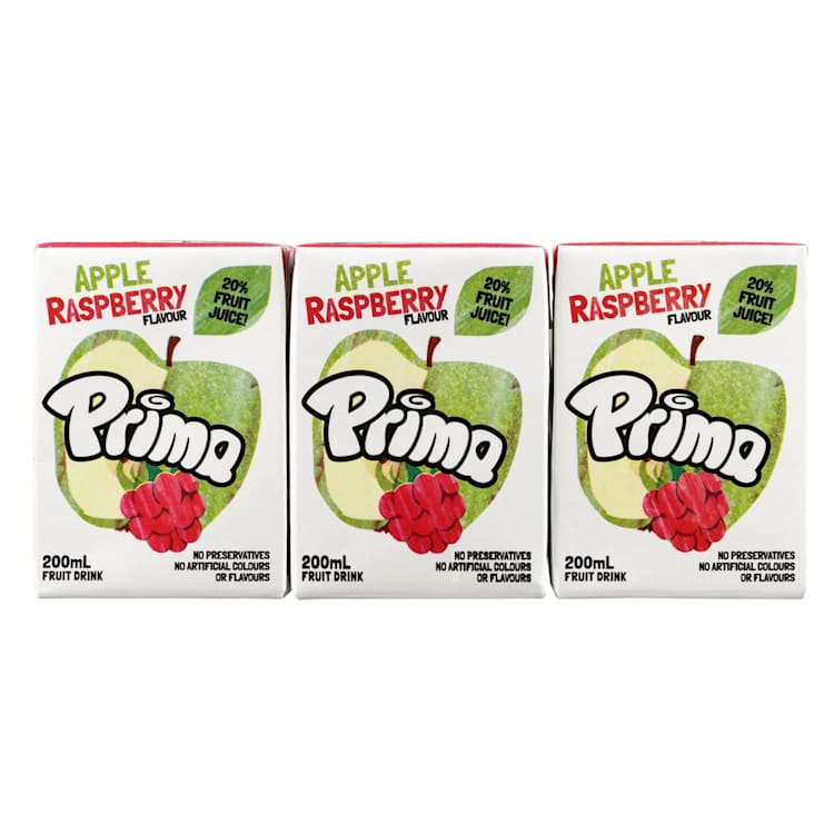 Prima Apple & Raspberry Fruit Drink