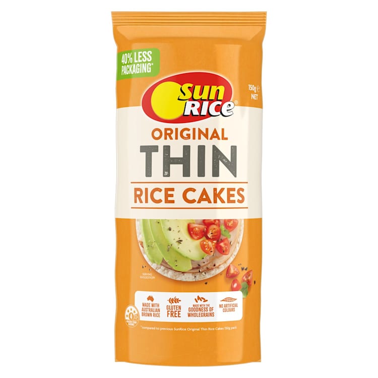 SunRice Thin Rice Cakes Original