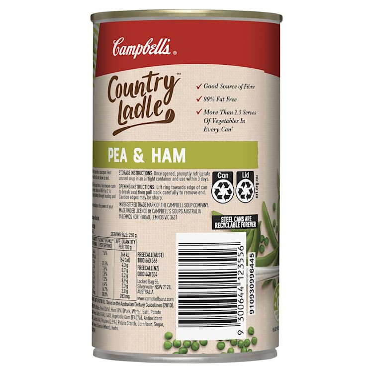 Campbell's Soup Country Ladle Pea & Ham