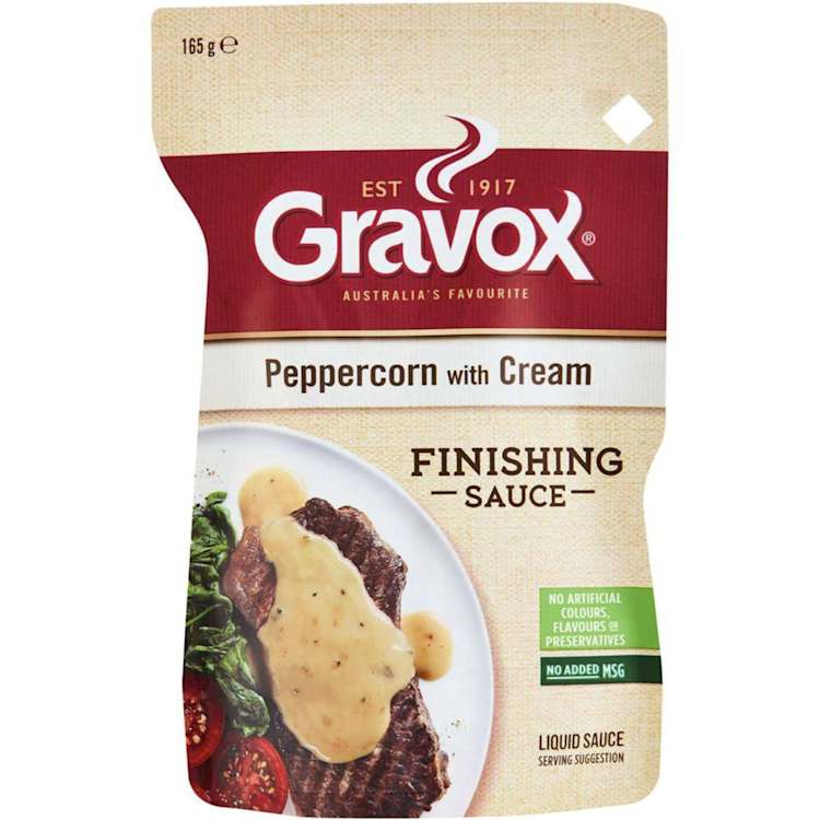 Gravox Liquid Pepercorn Finishing Sauce