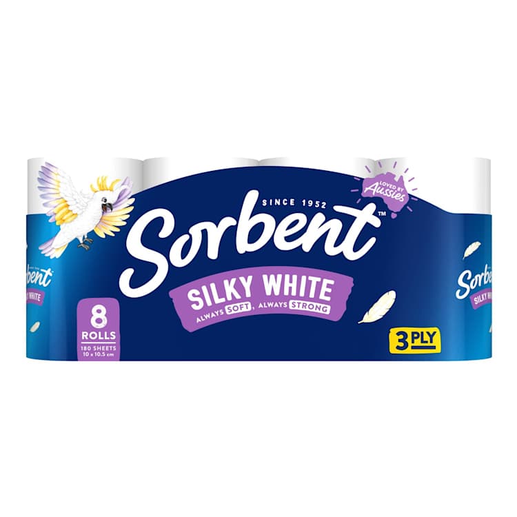 Sorbent Extra Thick White Toilet Tissue