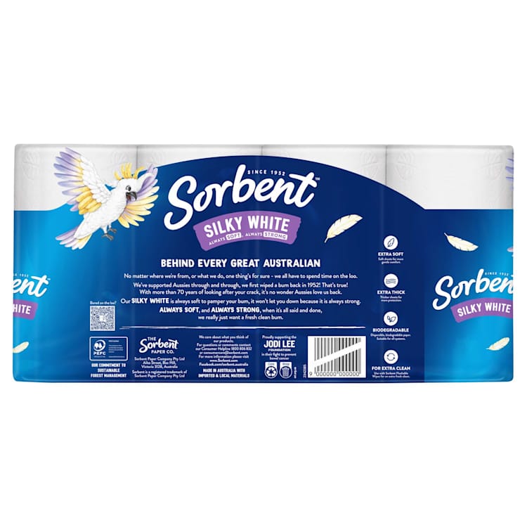 Sorbent Extra Thick White Toilet Tissue