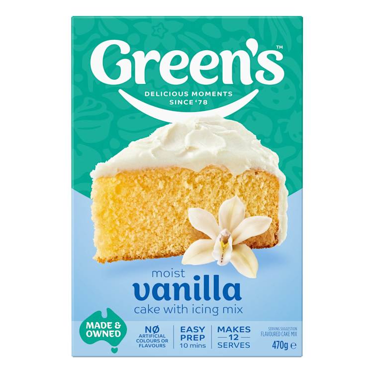 Green's Traditional Moist Vanilla Cake Mix