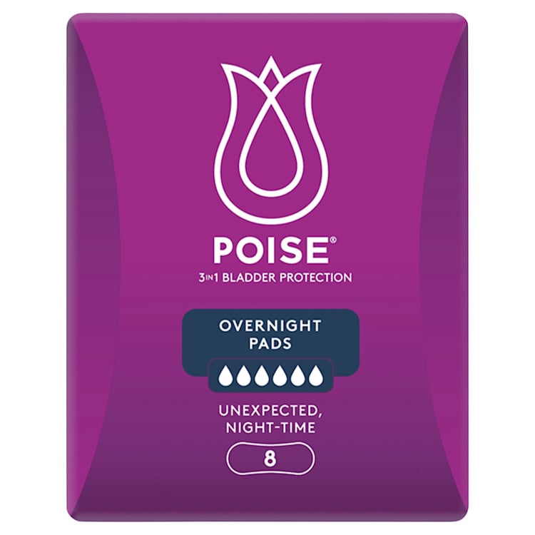 Poise Incontinence Pads Overnight Absorbency