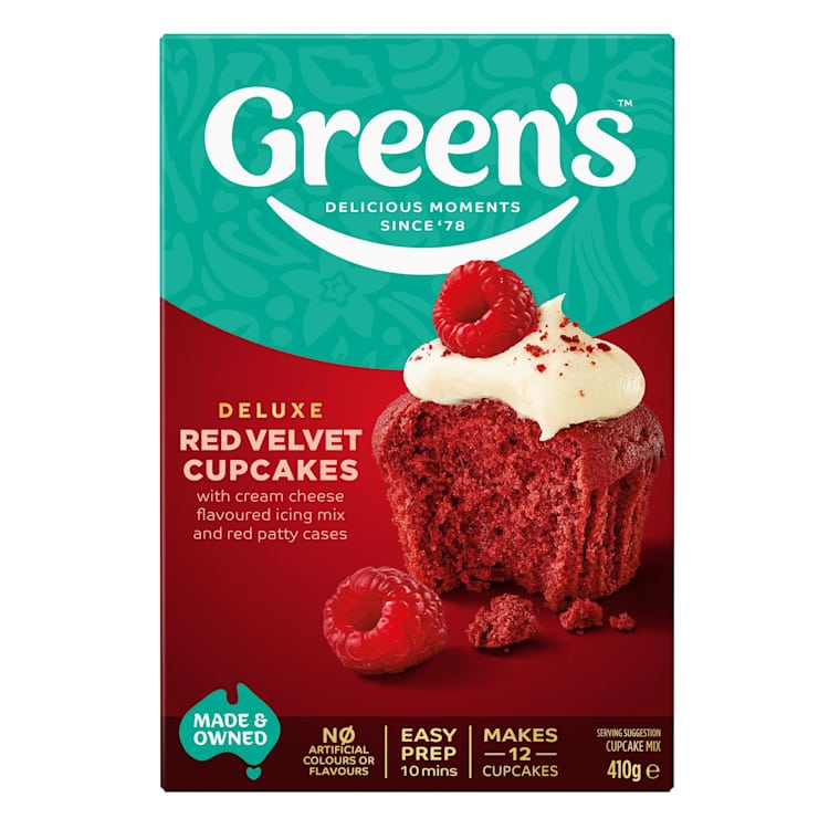 Green's Red Velvet Cupcake Mix