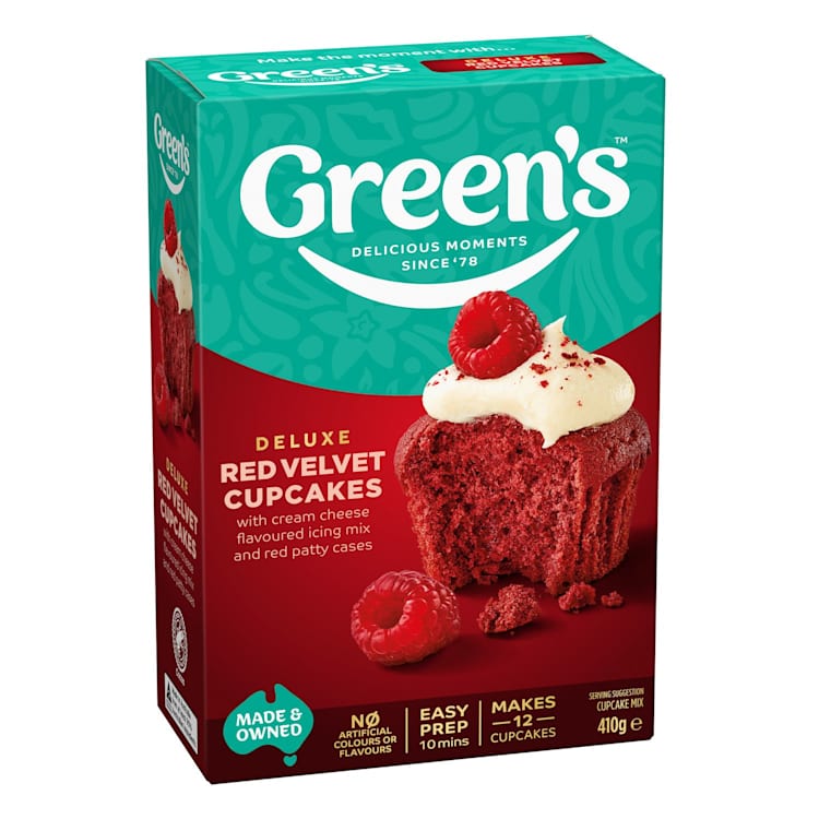 Green's Red Velvet Cupcake Mix