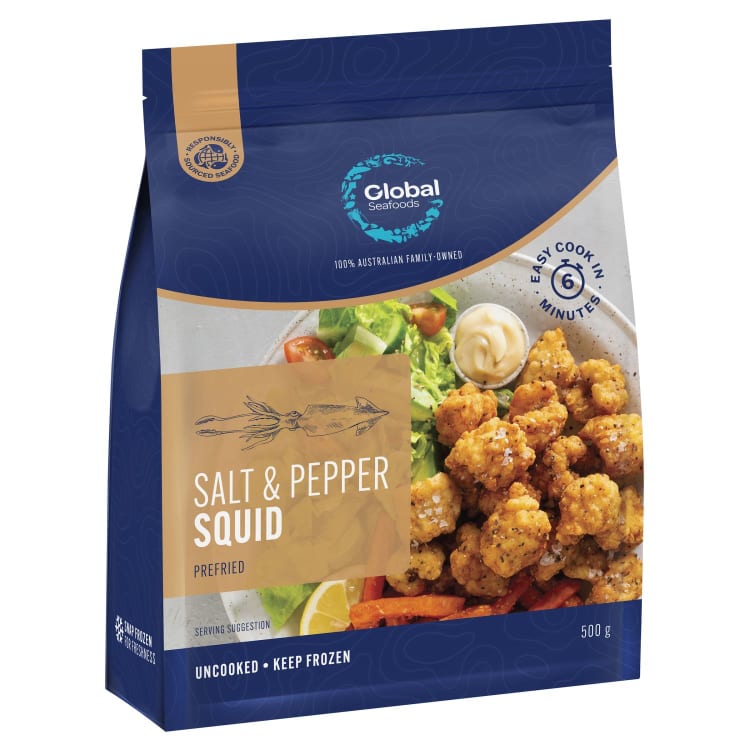 Global Seafoods Salt & Pepper Squid