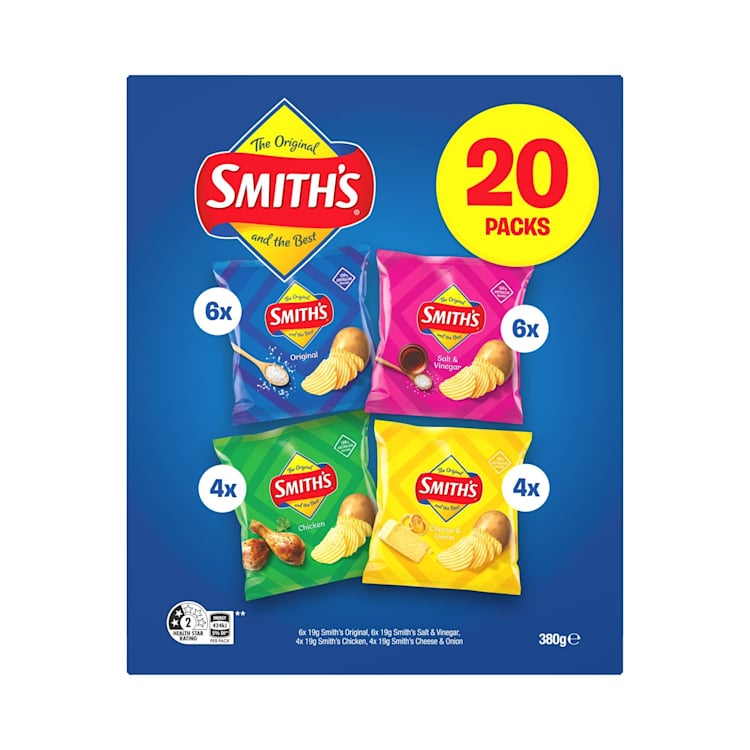 Smith's Crinkle Cut Variety Potato Chips