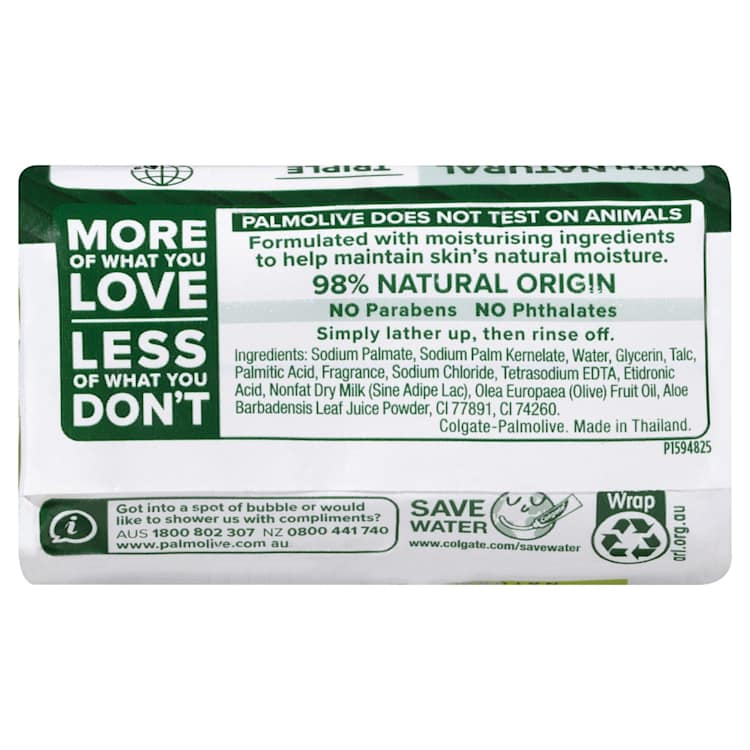 Palmolive Naturals Moisture Care Aloe & Olive Extracts Bar Soap