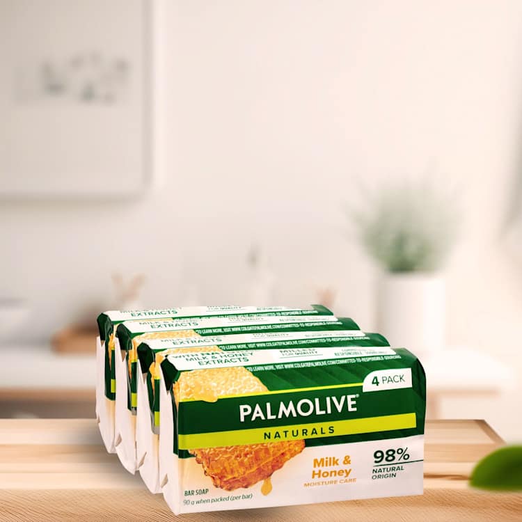Palmolive Naturals Bar Soap Replenishing Milk & Honey
