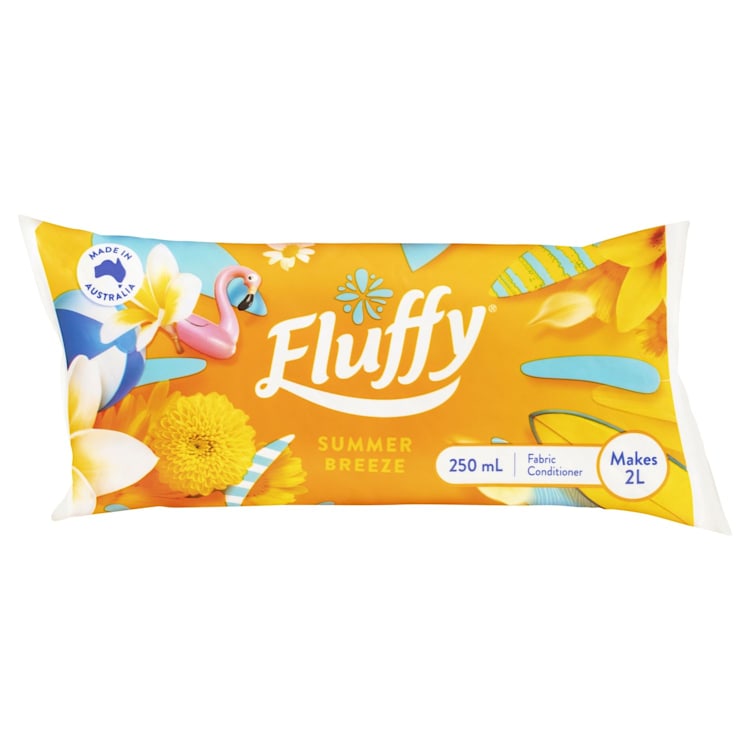 Fluffy Fabric Softener Conditioner Sachet Summer Breeze