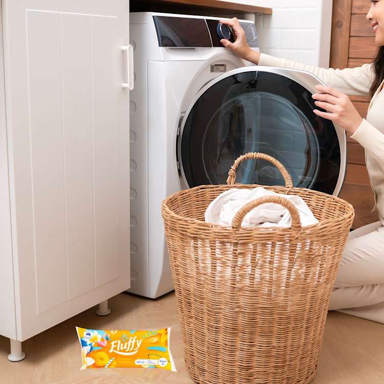 Fluffy Fabric Softener Conditioner Sachet Summer Breeze