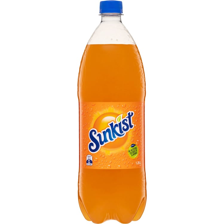 Sunkist Orange Bottle