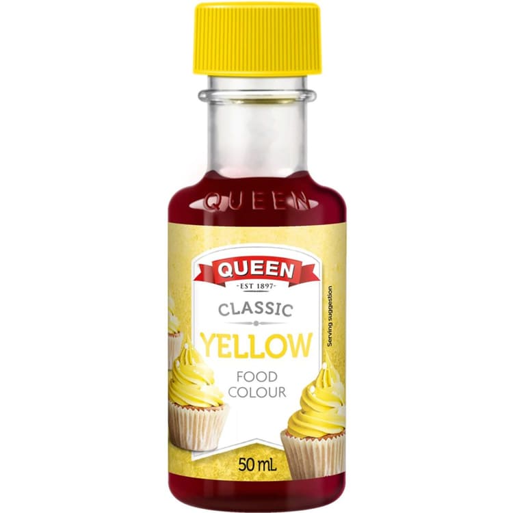 Queen Yellow Food Colour