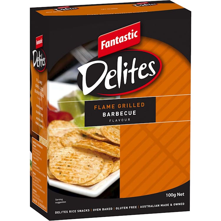 Fantastic Delites Snacks Flame Grilled BBQ