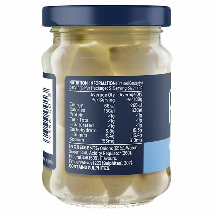 Rosella Aristocrat Onions Cocktail White