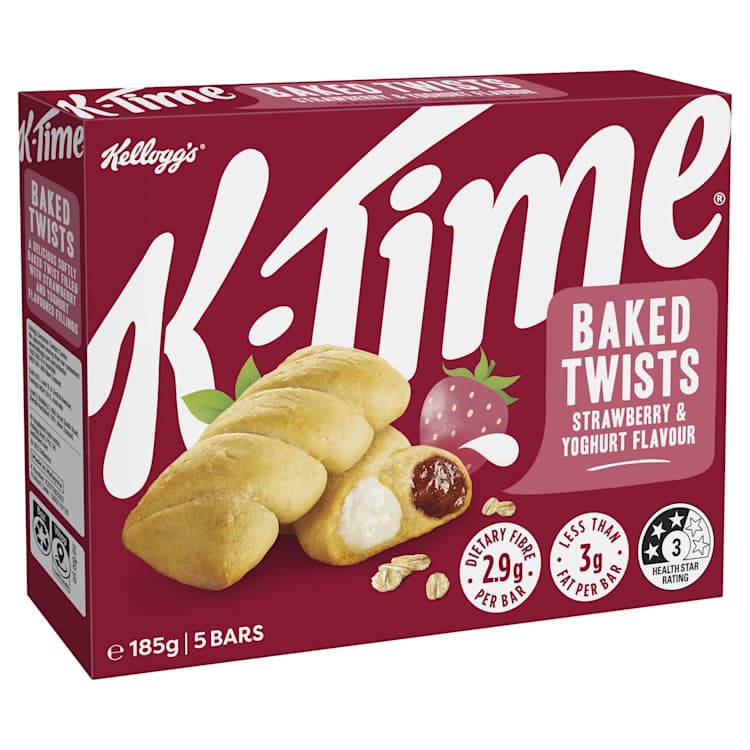 Kellogg's K-Time Twists Strawberry