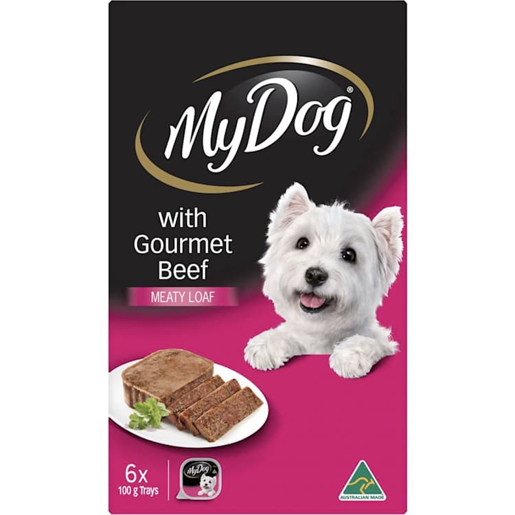 My Dog Gourmet Beef Loaf Classics Wet Dog Food Trays