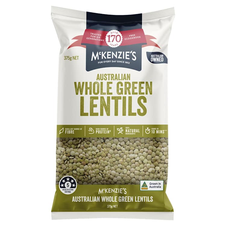 McKenzie's Lentils Whole Green