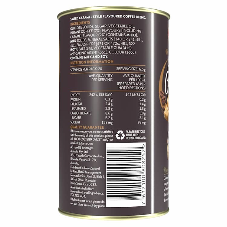 Jarrah Coffee Salted Caramel