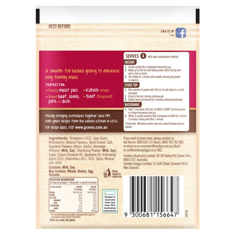 Gravox Traditional Gravy Mix