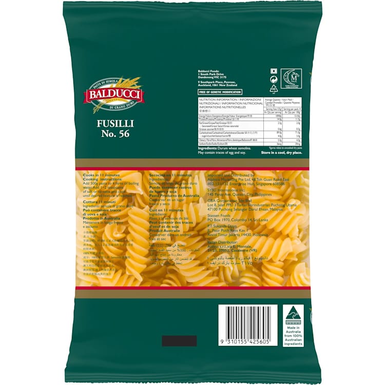 Balducci Fusilli No. 56